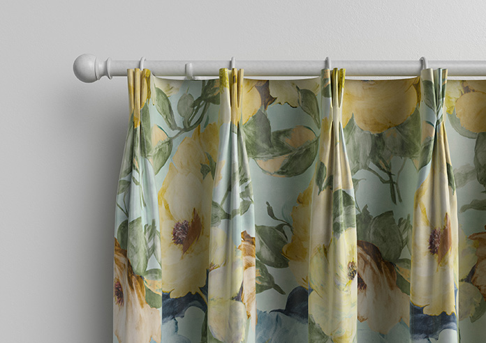Amelia Faux Silk, Buttercup Mist - Made to Measure Curtain - Image 11